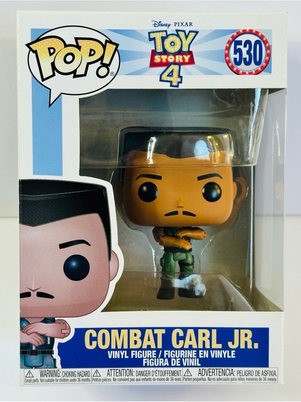 Funko Combat Carl Jr. Vinyl Figure - Blue, Green, Black